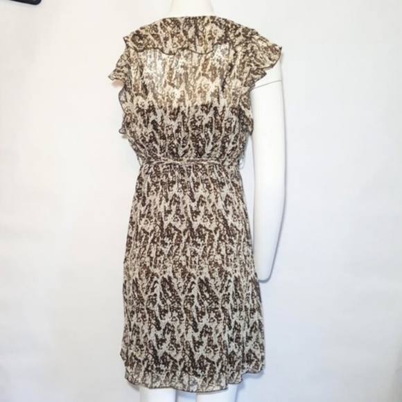 Animal Print Dress with Belt - Picture 7 of 8